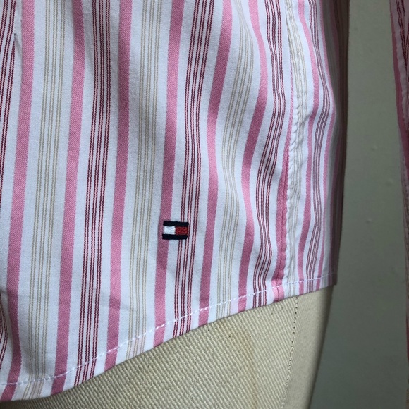 Tommy Hilfiger button down blouse - Picture 4 of 9